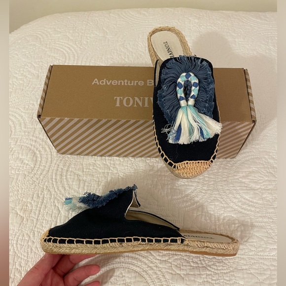 Espadrille mules - Picture 2 of 3